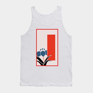 Iris and Red Tanzaku Tank Top